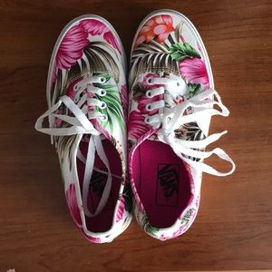 Floral Vans